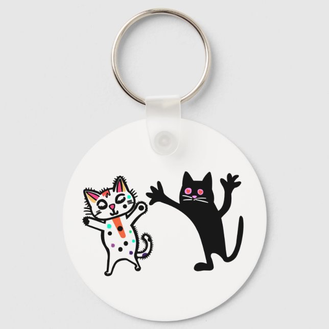 Hair-Raising (Yanchan) Key Ring (Front)