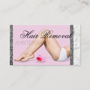 Hair Removal Business Card