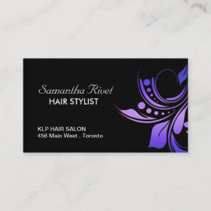 Hair Salon Appointment Business Card