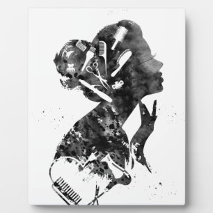 Hair Salon Art Plaque