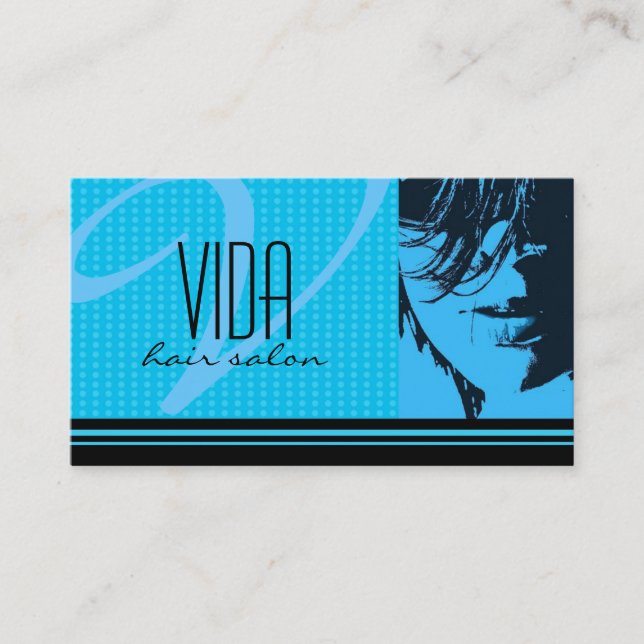 Hair Salon Business Card (Front)