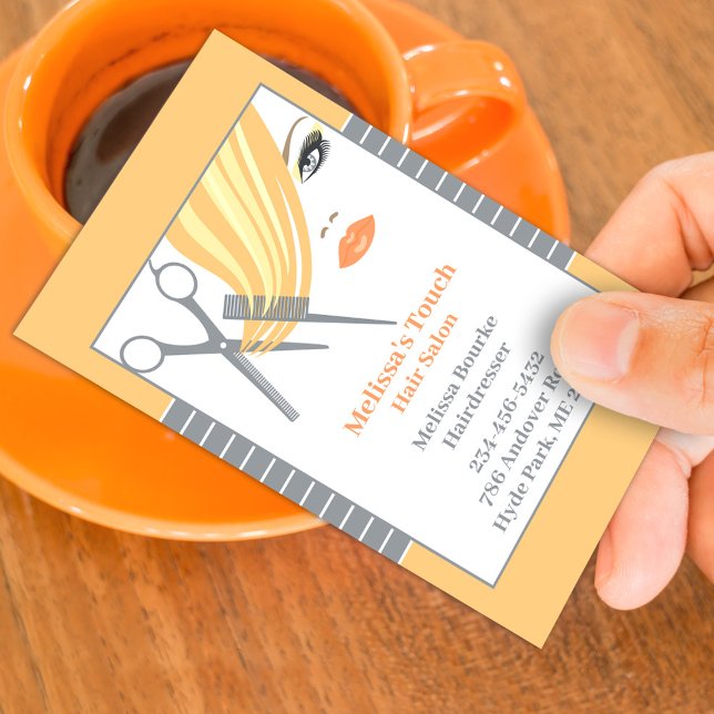 Hair Salon Business Cards (Creator Uploaded)