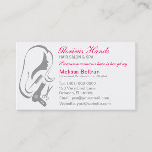Hair Salon Business Cards