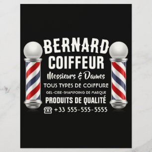 Hair salon decoration custom letterhead