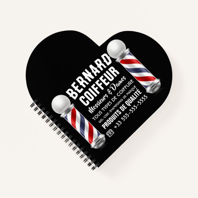 Hair Salon Decoration Notebook (Front)