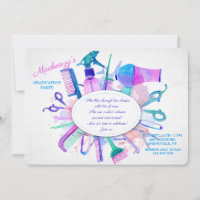 Hair Salon Elements Invitation