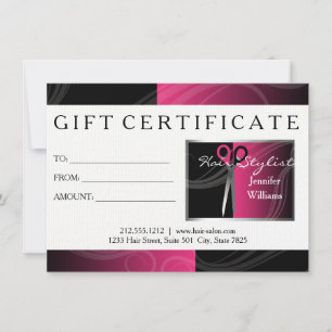 Hair Salon gift cards