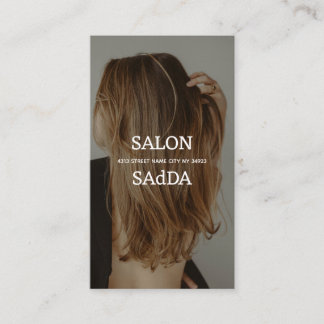 Hair Salon Hair stylist Business Card