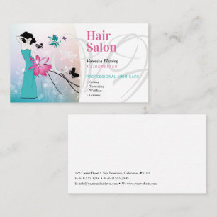 Hair Salon Professional Business Card