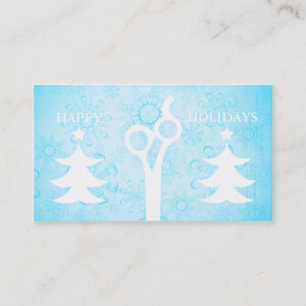 Hair salon stylist holiday coupon gift card xmas