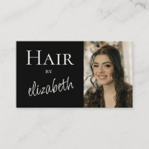 Hair Salon Stylist Script Photo Black