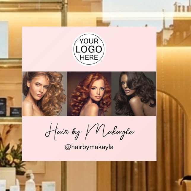 Hair Salon Window Cling (Creator Uploaded)