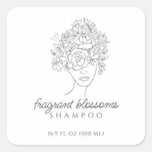 Hair Shampoo Product Label