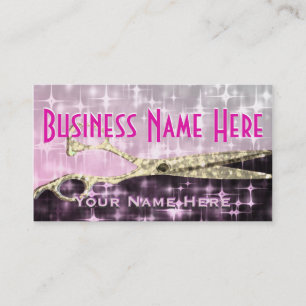 Hair Style Salon Appointment Card