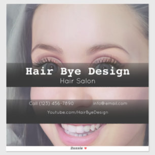 Hair Styling company vehicle adverting business