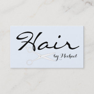 Hair Stylist Appointment - Alice Blue Solid #2 Card