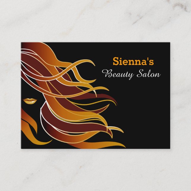 Hair stylist appointment card (Front)