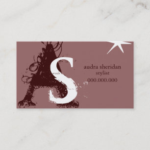 hair stylist appointment card