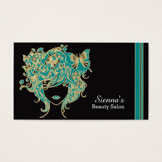 Hair stylist appointment card