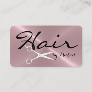 Hair Stylist Appointment Stainless Steel Metal #2