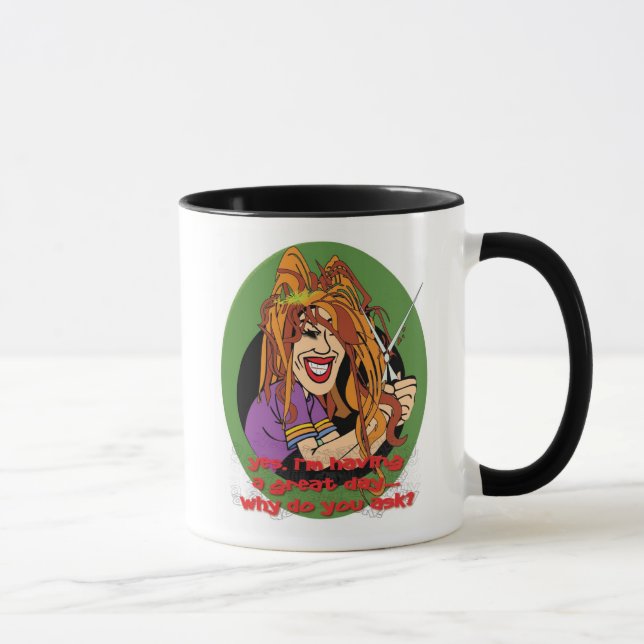 Hair Stylist Attitude Mug (Right)