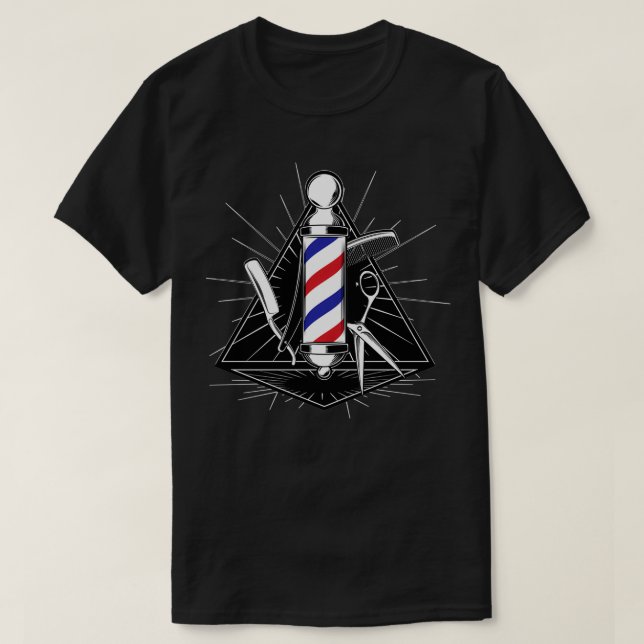 Hair Stylist Barber Hairdresser Gift Triblend T-Shirt (Design Front)