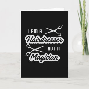 Hair Stylist Barber Scissors Hair Hairdresser Gift Card