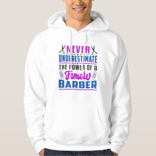 Hair Stylist Barber Scissors Hairdresser Gift Idea Hoodie
