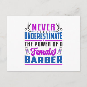 Hair Stylist Barber Scissors Hairdresser Gift Idea Postcard