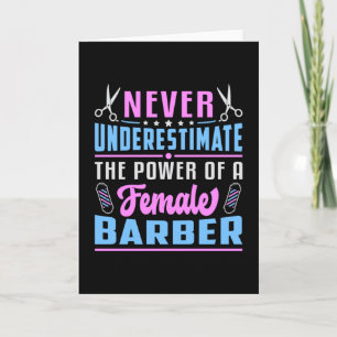Hair Stylist Barber Scissors Hairdresser Hair Gift Card