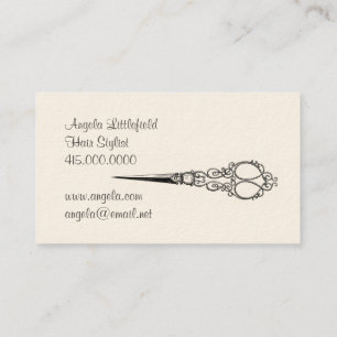 Hair Stylist Business Card