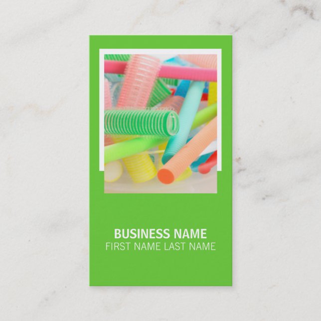 Hair Stylist Business Card (Front)