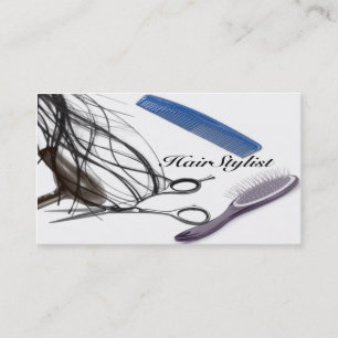 hair stylist business card