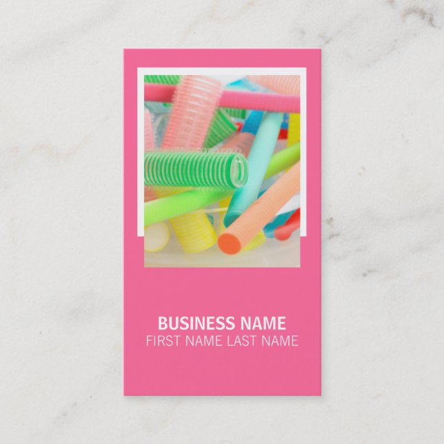 Hair Stylist Business Card (Front)