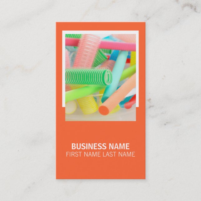 Hair Stylist Business Card (Front)