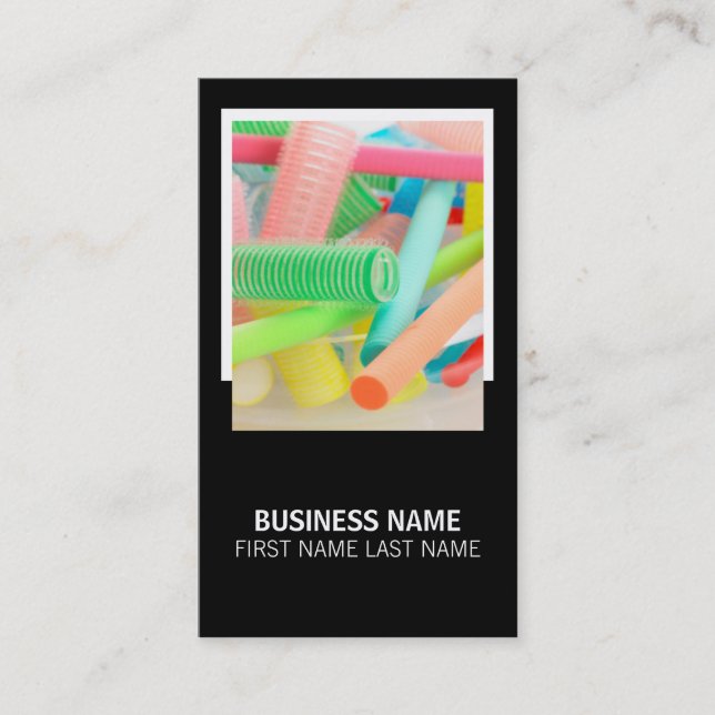 Hair Stylist Business Card (Front)
