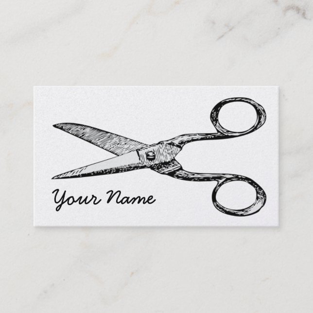 Hair Stylist Business Card (Front)