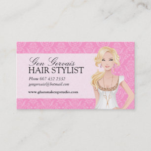 Hair Stylist Business Card