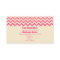 Hair Stylist Business Card - Cracked Pink Ombre