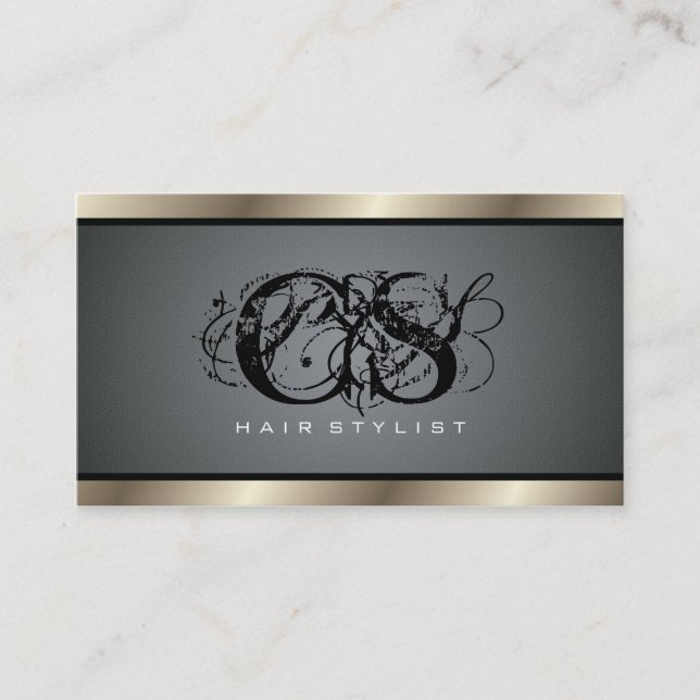 Hair Stylist - Business Cards (Front)