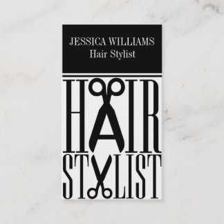 Hair Stylist Business Cards