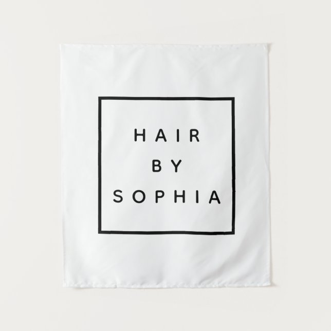 HAIR stylist business promotion luxury Tapestry (Front)