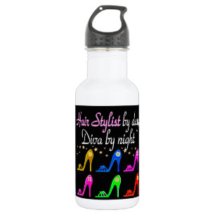 HAIR STYLIST BY DAY DIVA BY NIGHT 532 ML WATER BOTTLE