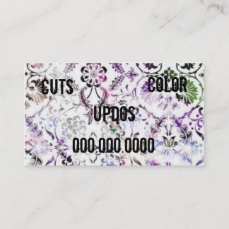 hair stylist card