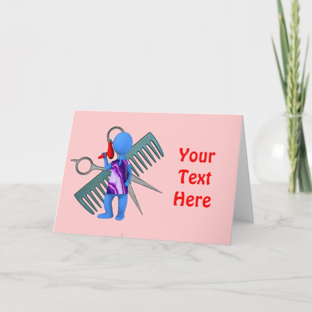 Hair Stylist Card (Front)