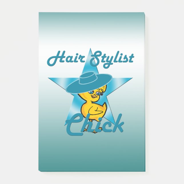 Hair Stylist Chick #7 Post-it Notes (Front)
