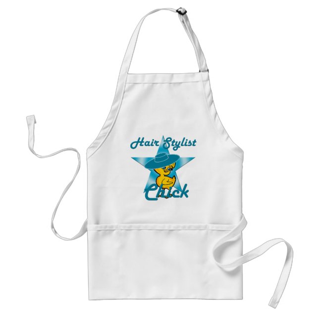 Hair Stylist Chick #7 Standard Apron (Front)