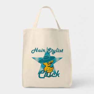 Hair Stylist Chick #7 Tote Bag