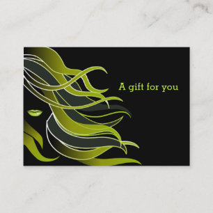 Hair stylist discount card