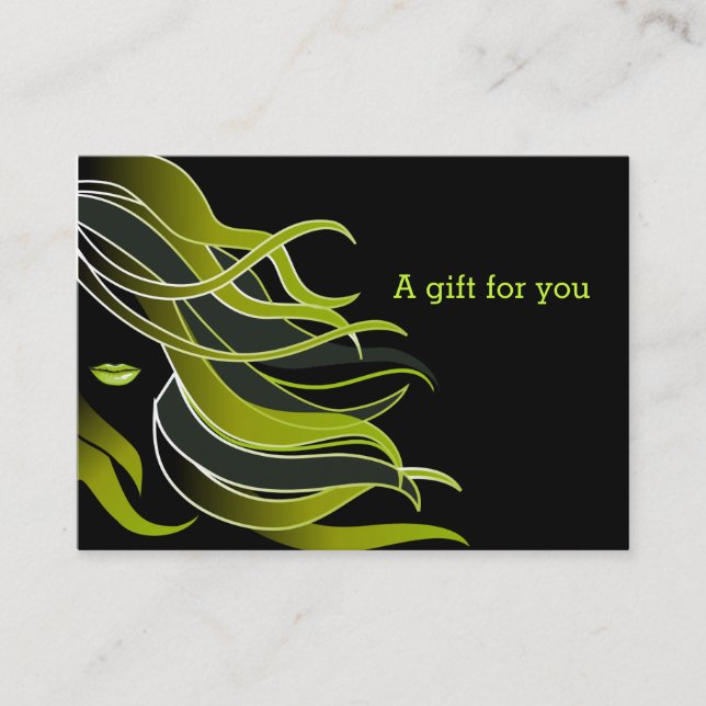 Hair stylist discount card (Front)